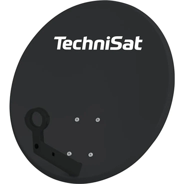 TechniSat TECHNITENNE 60 - Satellitenschüssel (60 cm digital Sat Anlage, Antenne mit Masthalterung, vorbereitet für die Aufnahme eines 40 mm LNB) anthrazit – Bild 5