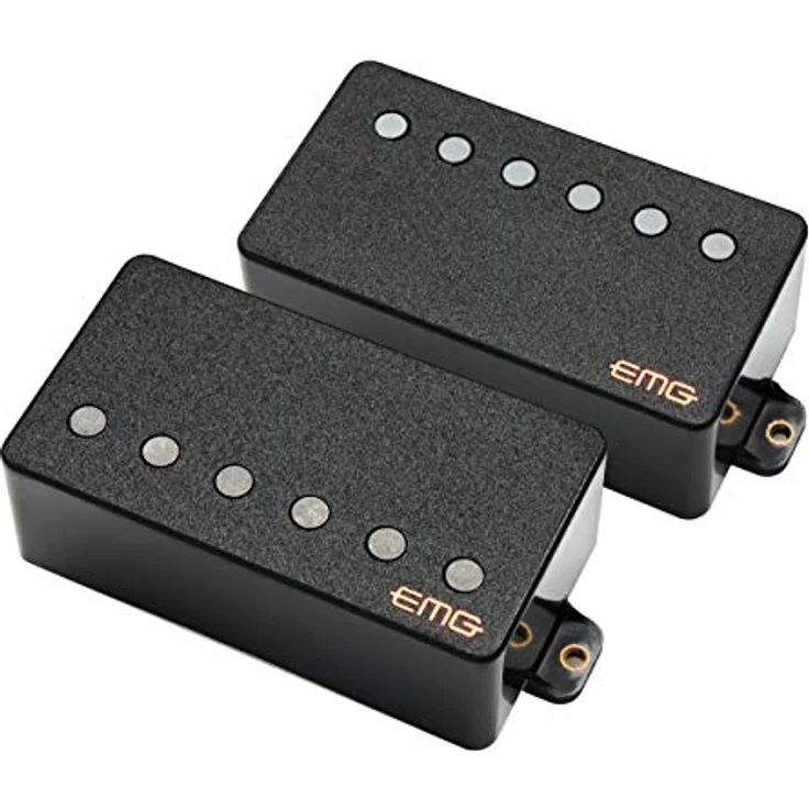 EMG 57/66 TW Set BK, Aktives Tonabnehmer Set für E-Gitarre mit Humbucker- und Single-Coil-Sounds, Schwarz – Bild 2
