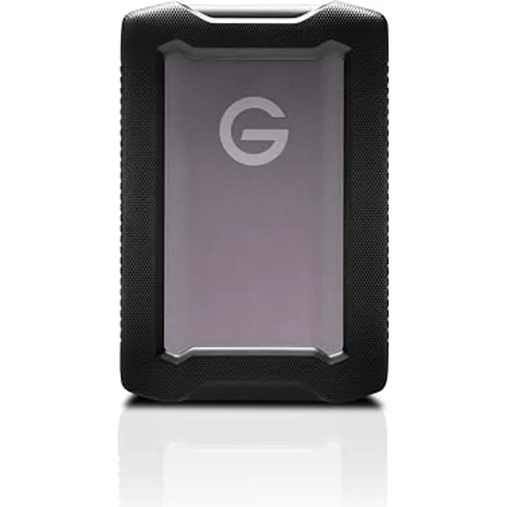 SanDisk PROFESSIONAL G-DRIVE ArmorATD 6 TB Mobile Festplatte, USB-C-fähig, 130 MB/s, wasser- und staubfest, für Mac und Windows