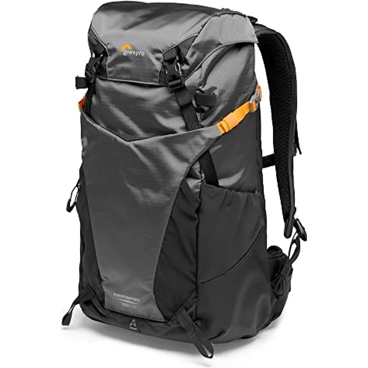 Lowepro PhotoSport BP 24L AW III, Wander Kamerarucksack für Spiegellose, seitlicher Zugriff, herausnehmbarer Kameraeinsatz und Zubehörgurtsystem, Grau -für Spiegellose Kameras kompatibel mit Sony α7 – Bild 1