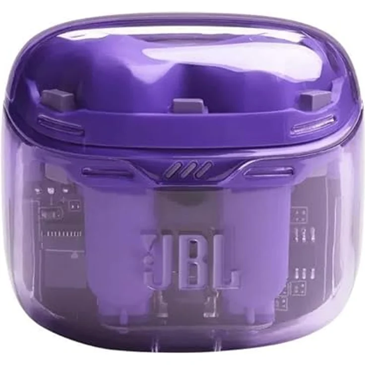 JBL Tune Flex Ghost Kopfhörer – Wasserfeste In-Ear-Kopfhörer mit Noise-Cancelling, Bluetooth und bis zu 32 Stunden Akkulaufzeit – Purple Ghost – Bild 2