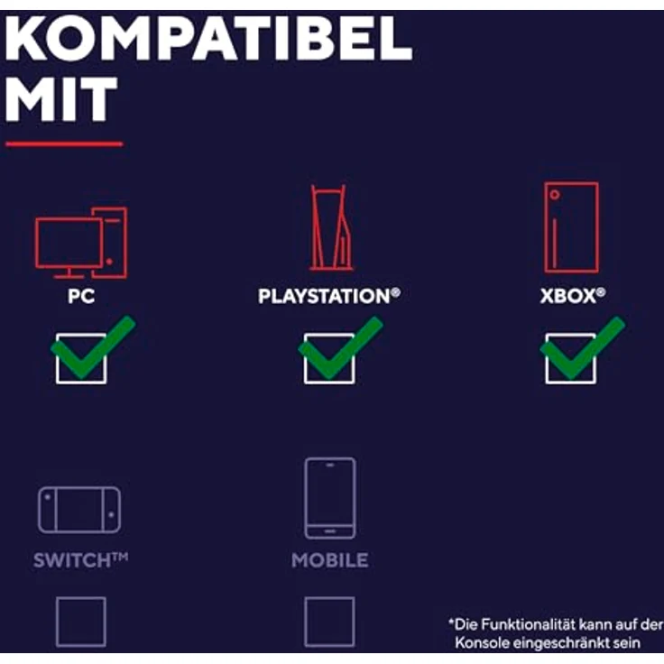 Trust GXT 833 Thado TKL Gaming Tastatur, Deutsche QWERTZ, Kompakte 80% USB Tastatur mit Metall-Rückplatte, Anti-Ghosting, LED-Beleuchtung, Schwarz – Bild 5