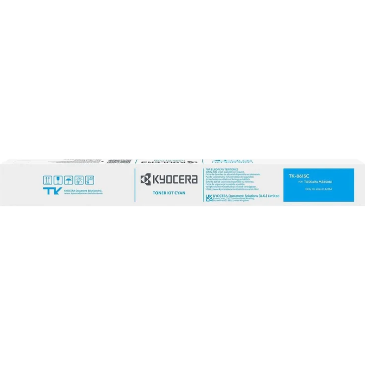 Kyocera TK-8615C, Toner für Farbdrucker, cyan, 24K Seitenleistung – Bild 1
