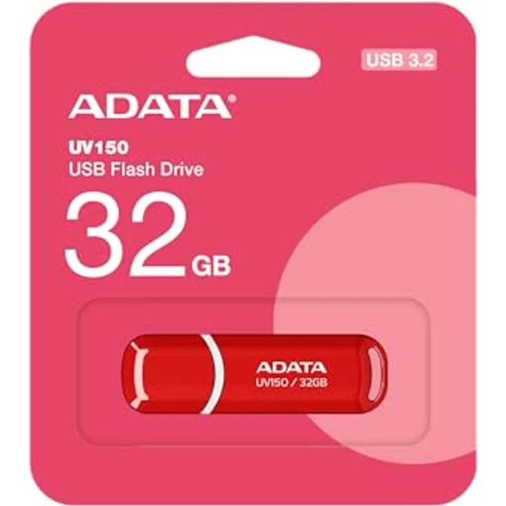 ADATA AUV150-32G-RRD 32GB DashDrive rot – Bild 3