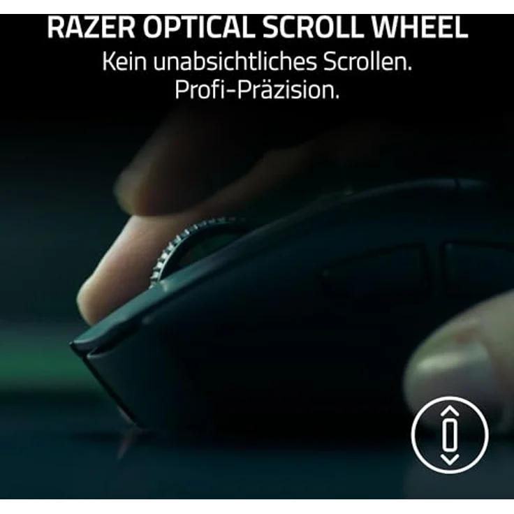 Razer DeathAdder V4 Pro NiKo Edition, ultraleichte kabellose E-Sport Maus mit 57 g, 2,4 GHz Hyperspeed, Focus Pro 45K Sensor und 8K Hz Polling, PC/Mac | NiKo – Bild 5