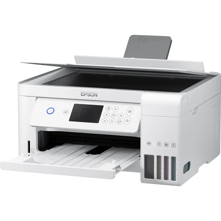 Epson EcoTank ET-2756 (3-in-1) Multifunktionsdrucker - (Tintenstrahl) Farbe, Druckgeschwindigkeit: 10,5 s/w, 5 Farbe, Auflösung: 5760 x 1440, WLAN, Mobile Print, AirPrint (C11CG22403) – Bild 6