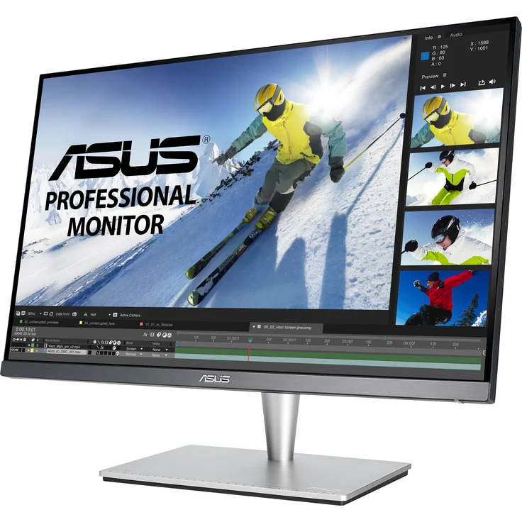 ASUS PA24AC 61,2 cm (24,1 Zoll) Monitor (WUXGA, HDMI, DisplayPort, HDR-10, 5ms Reaktionszeit) schwarz – Bild 9