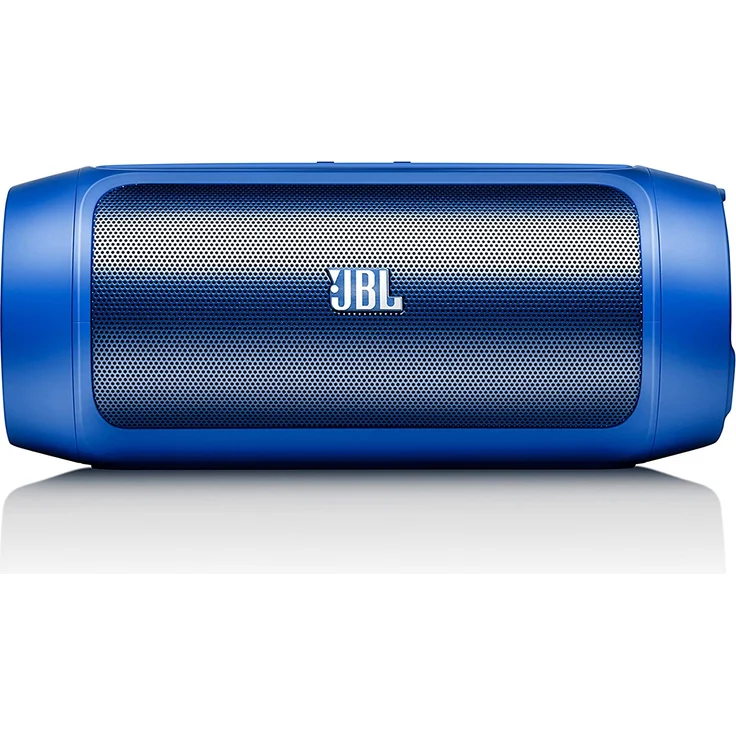 JBL Charge 2 Wireless Bluetooth Stereo-Lautsprecher (Drahtloser, mit Aufladbarer Batterie, Integrierter Freisprecheinrichtung, 3,5 Stereoeingang, Kompatibel mit Apple iOS/Android Geräten) blau – Bild 3