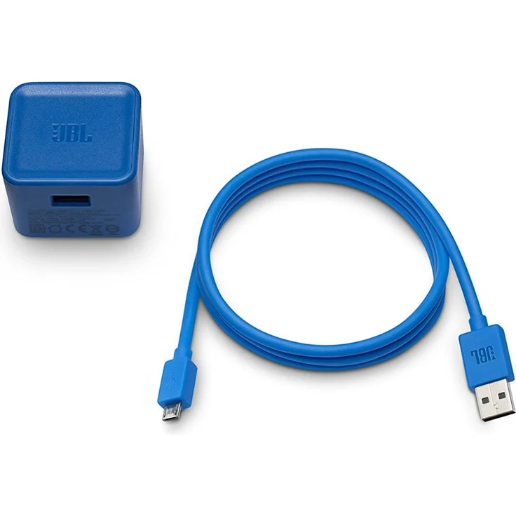 JBL Charge 2 Wireless Bluetooth Stereo-Lautsprecher (Drahtloser, mit Aufladbarer Batterie, Integrierter Freisprecheinrichtung, 3,5 Stereoeingang, Kompatibel mit Apple iOS/Android Geräten) blau – Bild 6