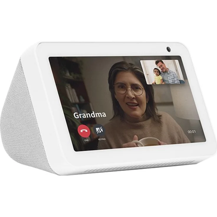 Amazon Echo Show 5 (1. Generation, 2019) Smart Display mit Alexa, durch Alexa in Verbindung bleiben, Weiß – Bild 6