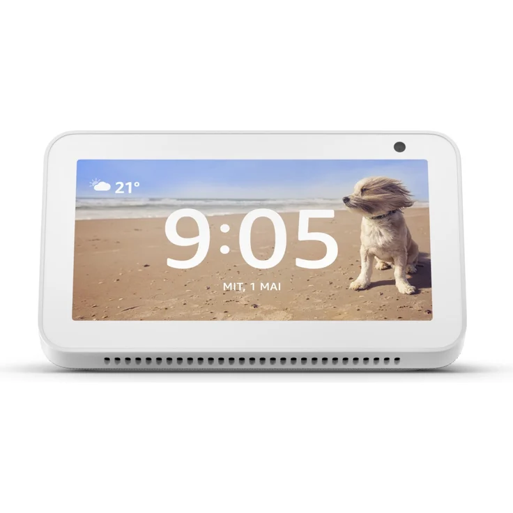 Amazon Echo Show 5 (1. Generation, 2019) Smart Display mit Alexa, durch Alexa in Verbindung bleiben, Weiß – Bild 9