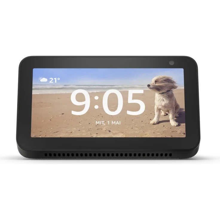 Amazon Echo Show 5 (1. Generation, 2019) Smart Display mit Alexa, durch Alexa in Verbindung bleiben, Anthrazit – Bild 5