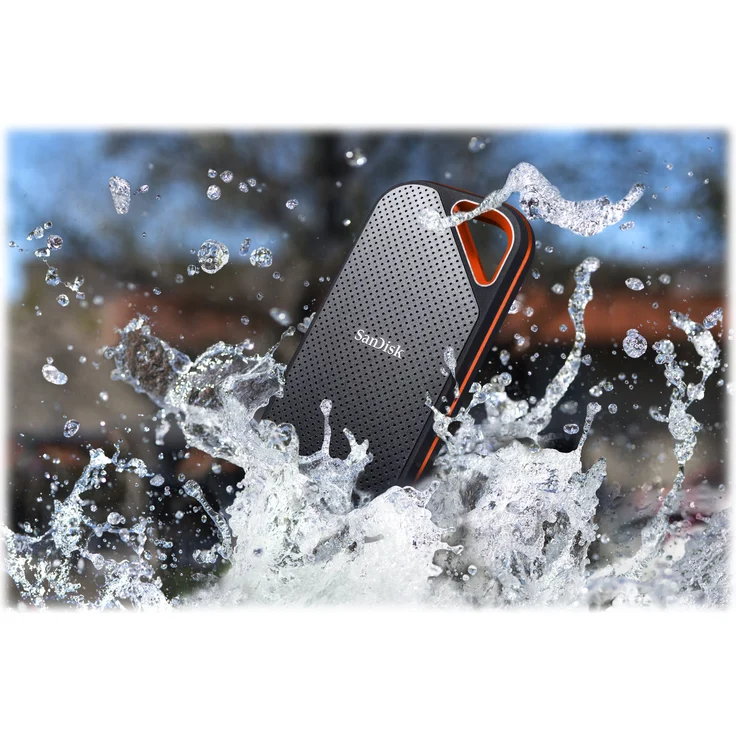 SanDisk Extreme PRO Portable SSD externe Festplatte 2TB (bis zu 1050 MB-Sek., USB-C, robust und wasserbeständig) – Bild 5