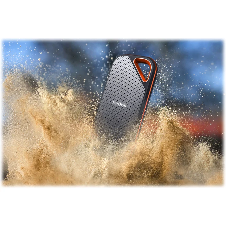 SanDisk Extreme PRO Portable SSD externe Festplatte 2TB (bis zu 1050 MB-Sek., USB-C, robust und wasserbeständig) – Bild 8