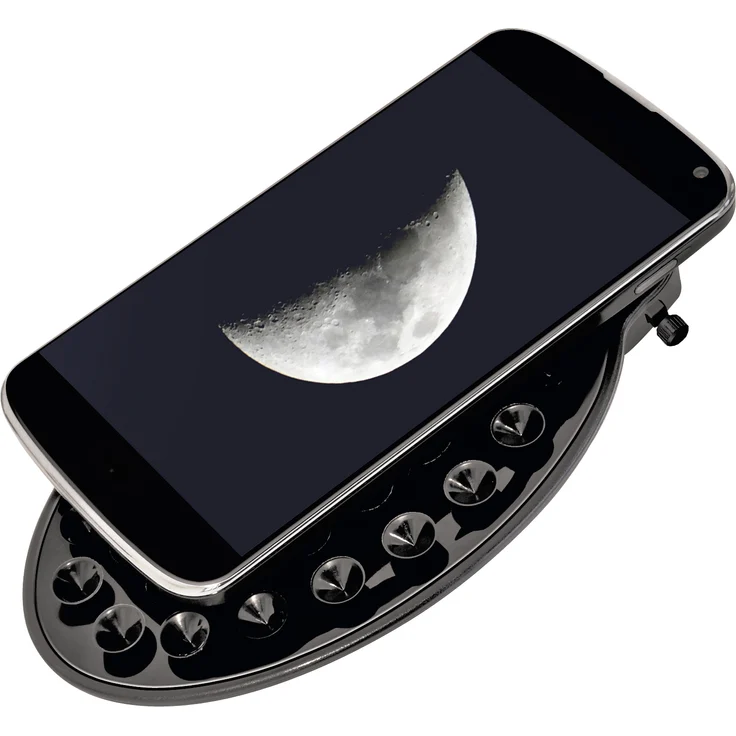 Bresser Spica 130-1000 EQ3, katadioptrisches Spiegelteleskop für Nacht und Sonne mit Smartphone-Adapter und hochwertigen Objektiv Sonnenfilter – Bild 3