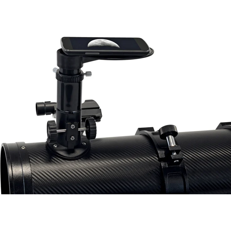 Bresser Spica 130-1000 EQ3, katadioptrisches Spiegelteleskop für Nacht und Sonne mit Smartphone-Adapter und hochwertigen Objektiv Sonnenfilter – Bild 2