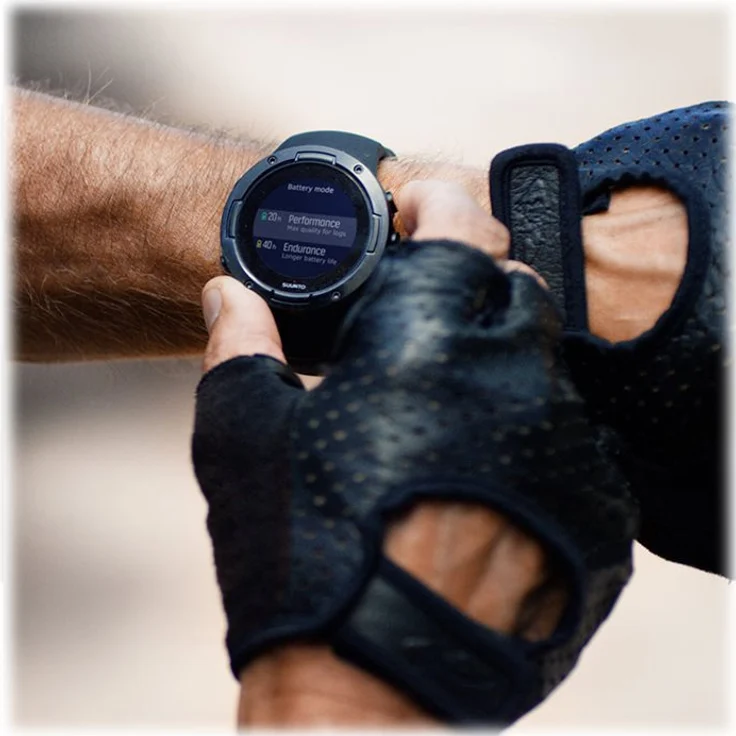 Suunto 5 Smartwatch GPS, Unisex, 46mm, glasfaserverstärktes Polycarbonatgehäuse, All Black – Bild 5