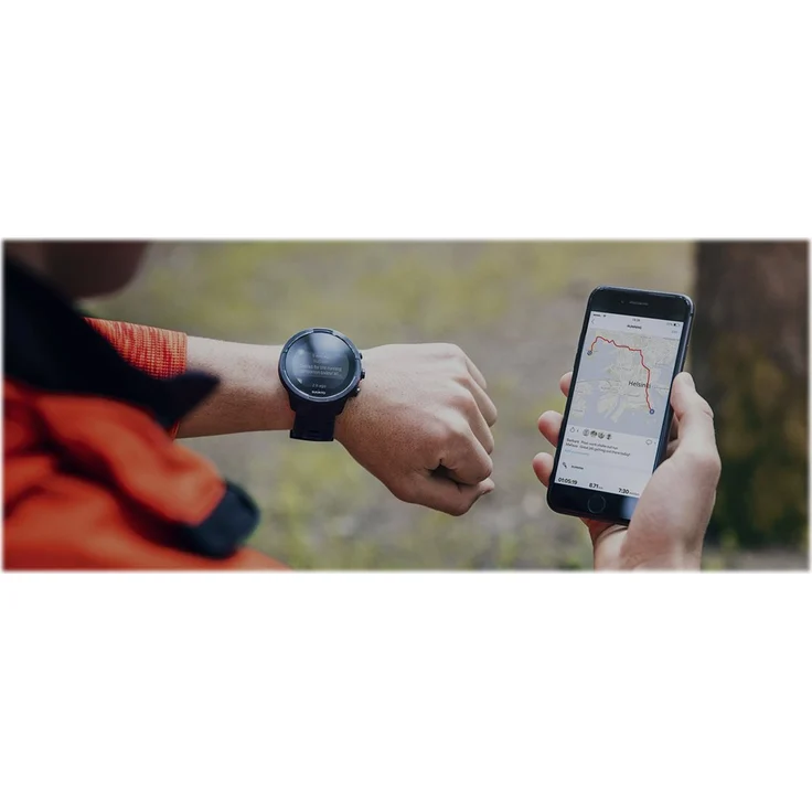 Suunto 9 Baro Smartwatch GPS, Unisex, 50mm, glasfaserverstärktes Polyamidgehäuse, Schwarz – Bild 8