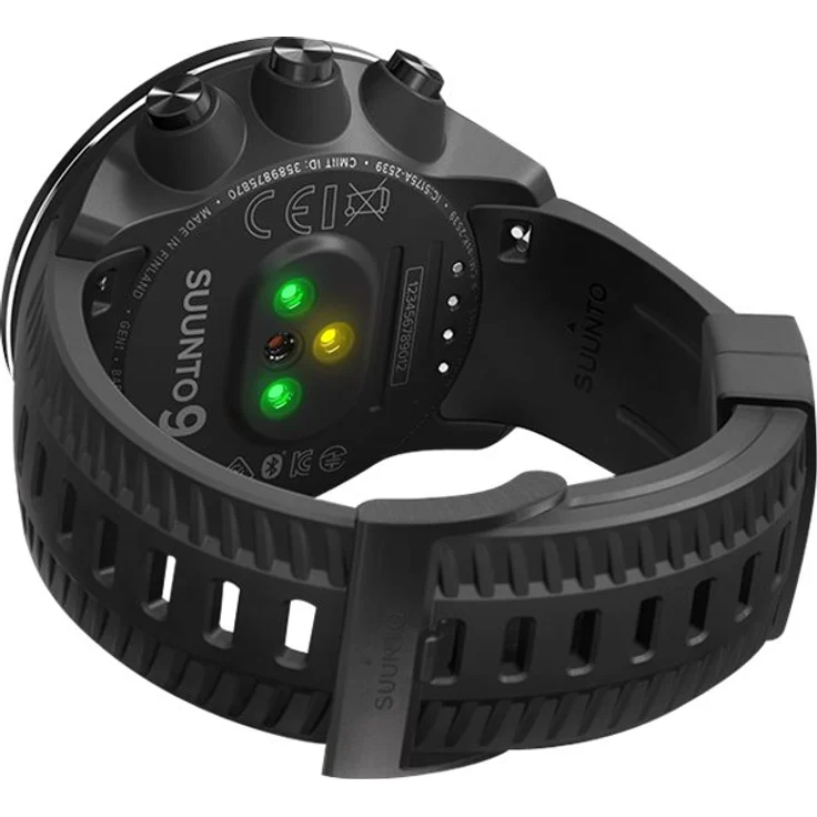 Suunto 9 Baro Smartwatch GPS, Unisex, 50mm, glasfaserverstärktes Polyamidgehäuse, Schwarz – Bild 6