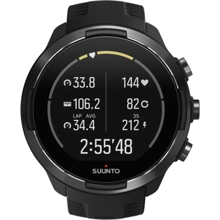 Suunto 9 Baro Smartwatch GPS, Unisex, 50mm, glasfaserverstärktes Polyamidgehäuse, Schwarz – Bild 4