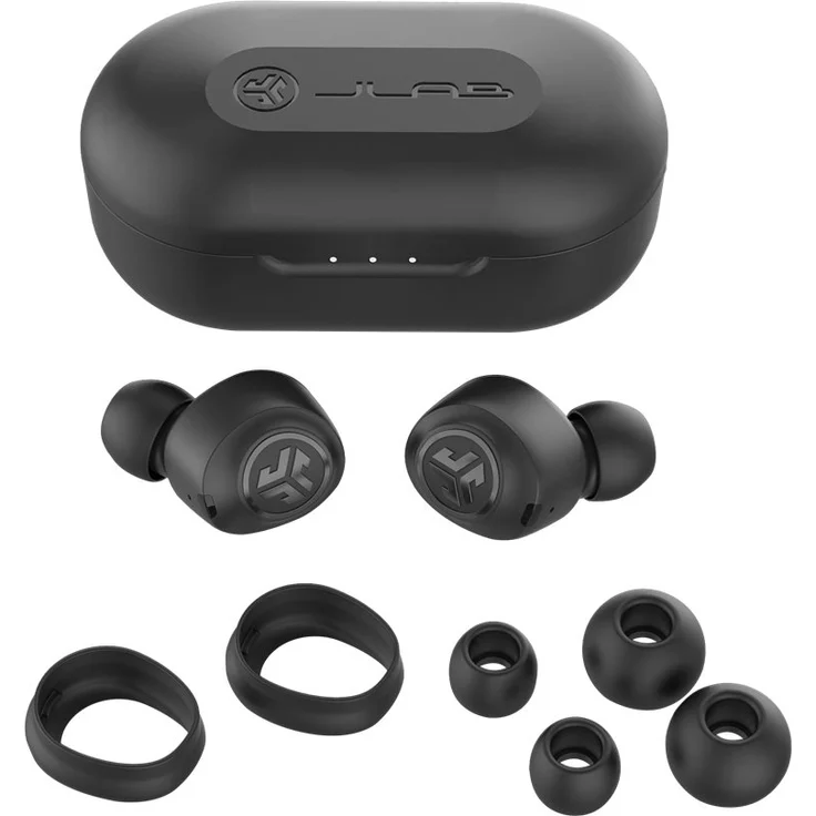 JLab JBuds Air In-Ear Kopfhörer, mit Bluetooth, schwarz – Bild 6