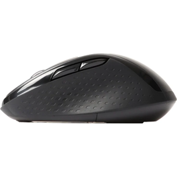 Rapoo M500 Silent kabellose Maus, Bluetooth und Wireless (2.4 GHz) via USB, Multi-Mode, leise Tasten, 1600 DPI, schwarz – Bild 3