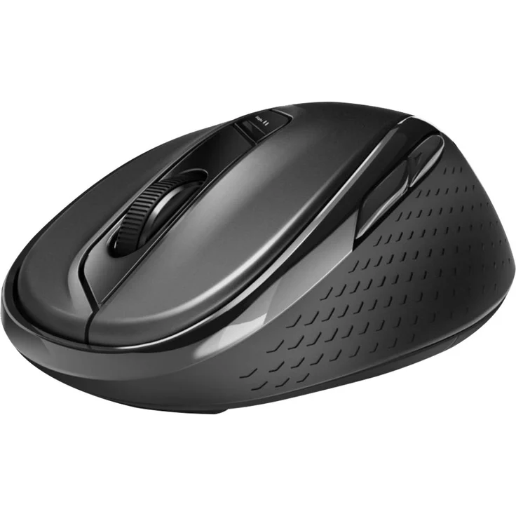 Rapoo M500 Silent kabellose Maus, Bluetooth und Wireless (2.4 GHz) via USB, Multi-Mode, leise Tasten, 1600 DPI, schwarz – Bild 2