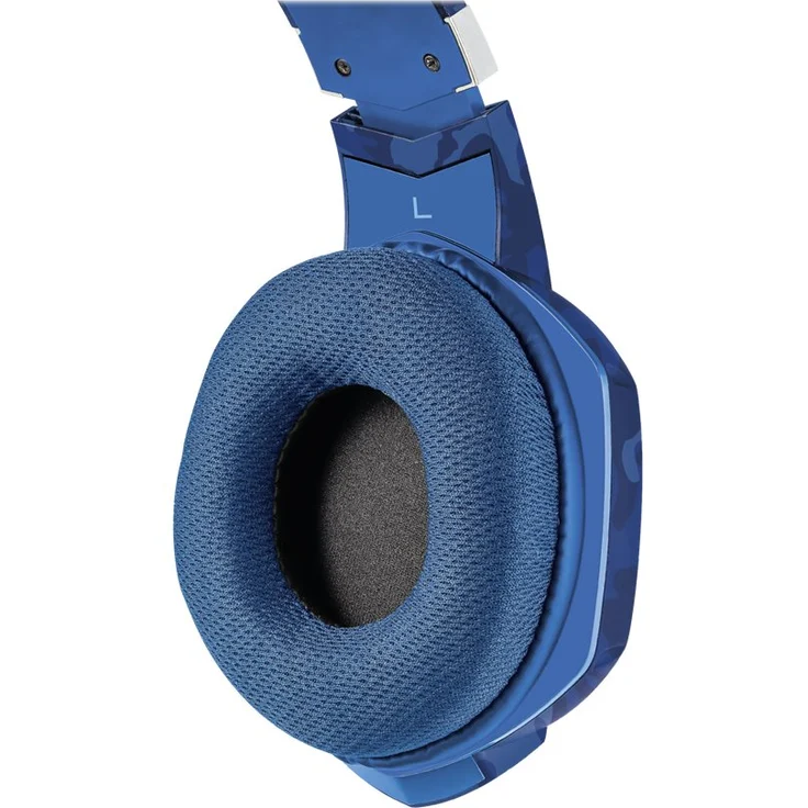 Trust Gaming GXT 322B Carus Gaming Headset Kopfhörer (mit flexiblem Mikrofon für PS4, Xbox One und PC) blau camouflage – Bild 5