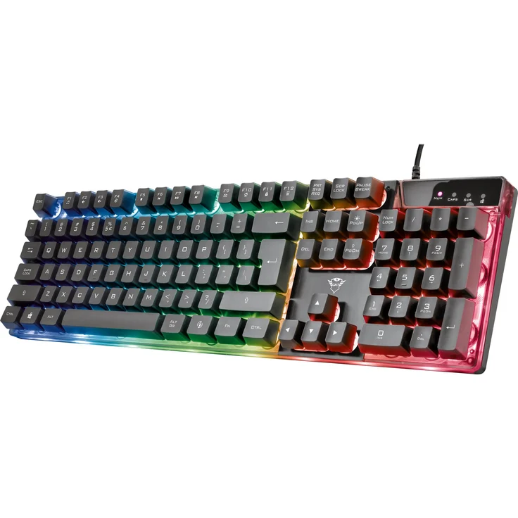 Trust Gaming GXT 838 Azor Gaming Combo - Tastatur-und-Maus-Set - hintergrundbeleuchtet - USB (23289) Deutsches Tastaturlayout QWERTZ – Bild 5