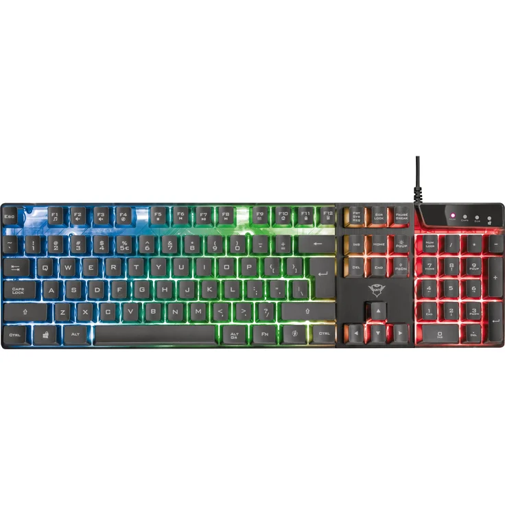 Trust Gaming GXT 838 Azor Gaming Combo - Tastatur-und-Maus-Set - hintergrundbeleuchtet - USB (23289) Deutsches Tastaturlayout QWERTZ – Bild 4