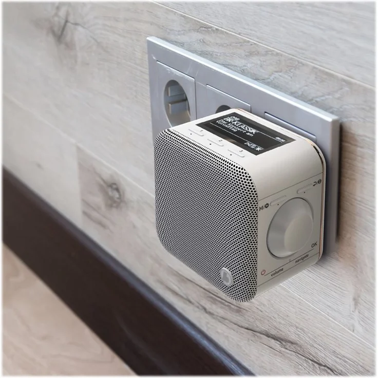 Hama DR40BT Digitalradio mit Bluetooth, LCD-Display, Wecker, geeignet für Bad, weiß – Bild 14