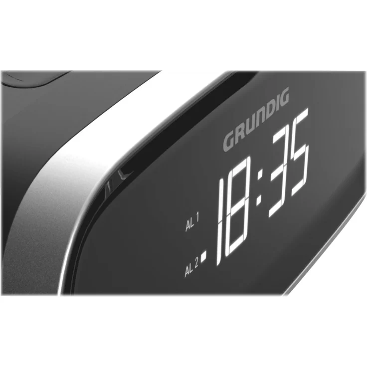 Grundig Sonoclock 1500 Radiowecker mit Wecker, LED-Display, schwarz – Bild 5
