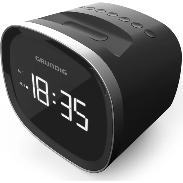 Grundig Sonoclock 2000 Radiowecker mit Wecker, LED-Display, schwarz – Bild 4