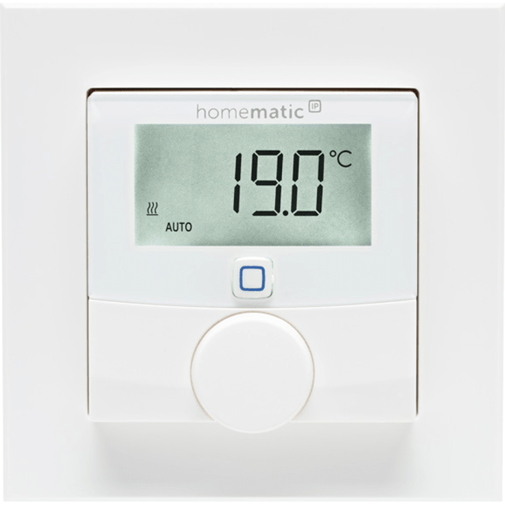 Homematic IP HmIP-WTH-2 Smart Home Wandthermostat mit Luftfeuchtigkeitssensor, digitales Thermostat Heizkörper/Fußbodenheizung mit/ohne App, Amazon Alexa, Google Assistant, Temperaturmessung, Energie sparen (143159A0) – Bild 12