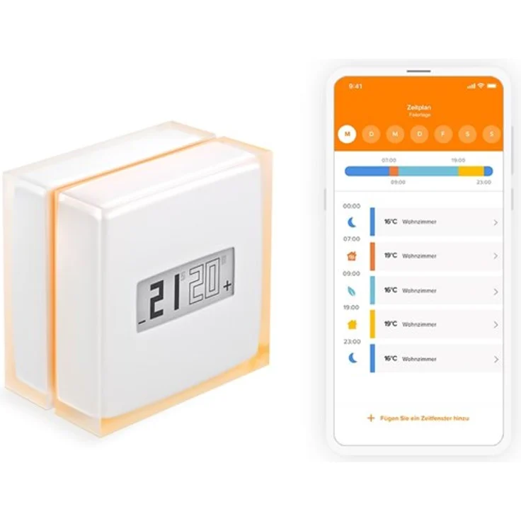 Netatmo Smart Thermostat Zur Steuerung von Heizungsanlagen, NTH01-DE-EC – Bild 2