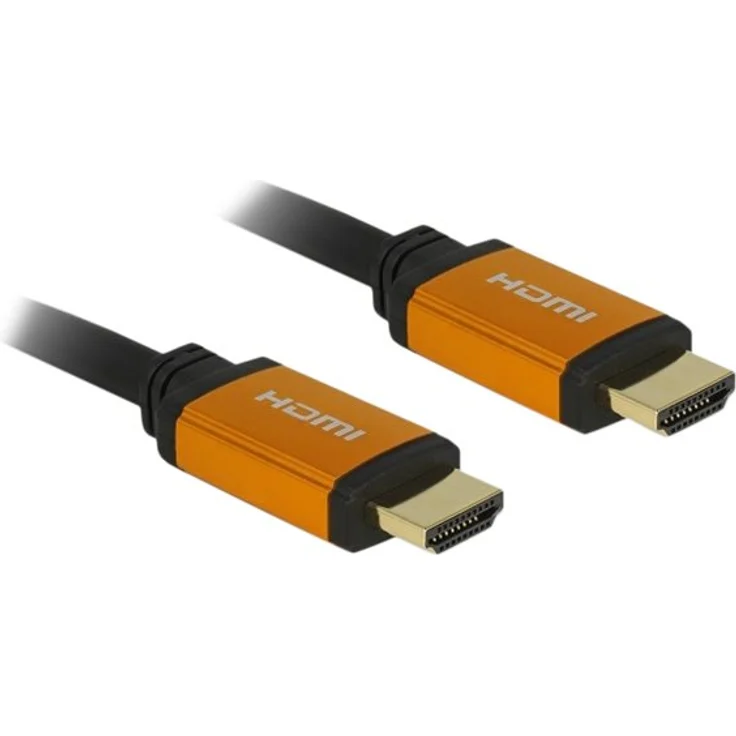 Delock Hochwertiges 8K HDMI Kabel 60Hz 48 Gbps, 0,50 m Länge, Ultra HD2, 4K120Hz, eARC, UHDTV, HDR 10+, Variable Refresh Rate VRR, Dolby Vision, für Xbox, PS4, Blu Ray Player, 85726 – Bild 2