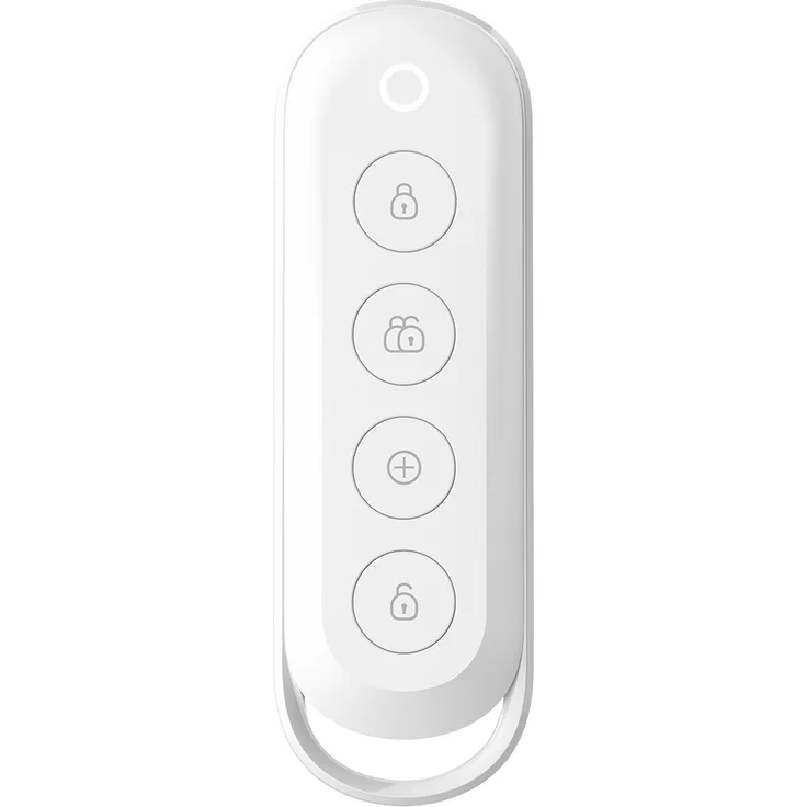 Lupus Electronics 12118 Fernbedienung V3 für die Lupus Smarthome Alarmanlagen, 3 V, weiß