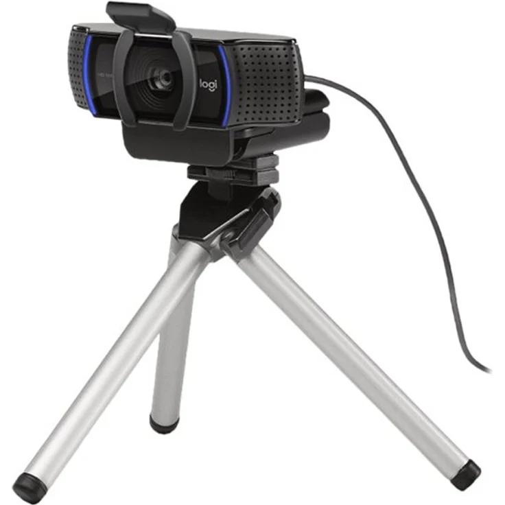 Logitech C920s HD PRO Webcam, Full-HD 1080p, 78° Blickfeld, Autofokus, Belichtungskorrektur, USB-Anschluss, Abdeckblende, Für Skype, FaceTime, Hangouts, etc., PC-Mac-ChromeOS-Android-Xbox One, Schwarz (960-001252) – Bild 5