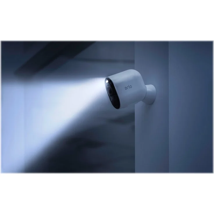 Arlo Ultra Überwachungskamera & Alarmanlage, 4K UHD, 2er Set, Smart Home, kabellos, Innen-Außen, Farbnachtsicht, 180 Grad Blickwinkel, WLAN, 2-Wege Audio, Spotlight, Bewegungsmelder, (VMS5240) - Weiß – Bild 5