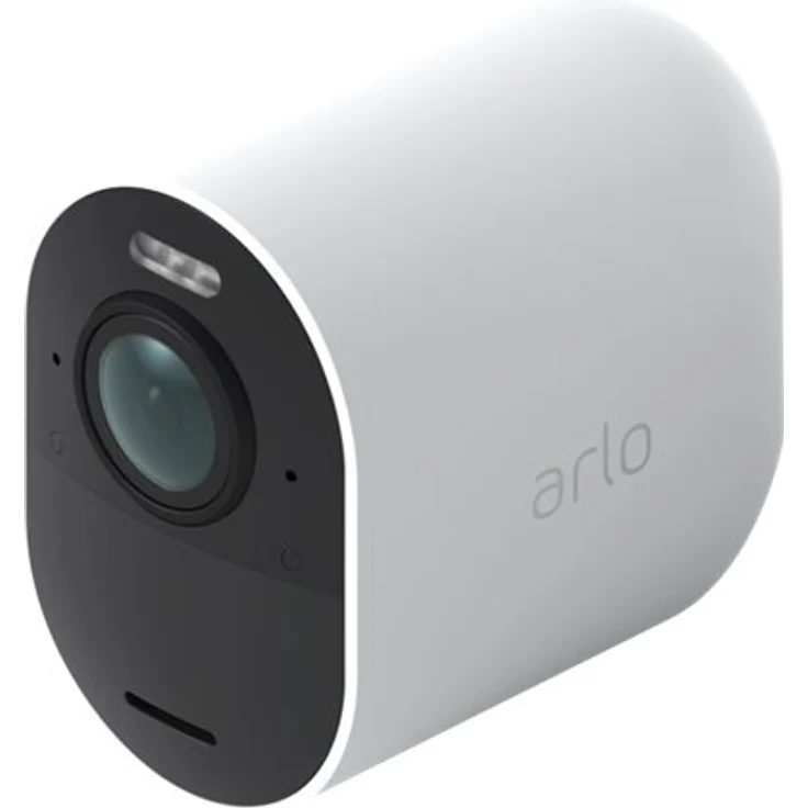 Arlo Ultra Überwachungskamera & Alarmanlage, 4K UHD, 2er Set, Smart Home, kabellos, Innen-Außen, Farbnachtsicht, 180 Grad Blickwinkel, WLAN, 2-Wege Audio, Spotlight, Bewegungsmelder, (VMS5240) - Weiß – Bild 4