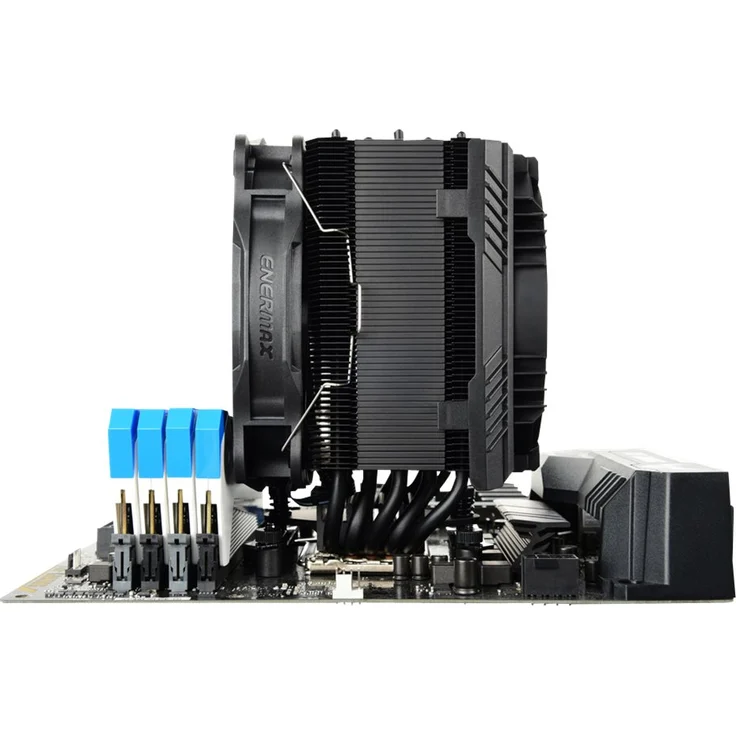 Enermax ETS-T50 AXE - Silent Edition - Prozessorkühler - (für: LGA775, LGA1156, AM2, AM2+, LGA1366, AM3, LGA1155, AM3+, FM1, FM2, LGA1150, FM2+, LGA1151, LGA2011-3 (Square ILM), AM4, LGA2066) - Aluminium und Kupfer - 140 mm - Schwarz (ETS-T50A-FSS) - Preisvergleich – Bild 4