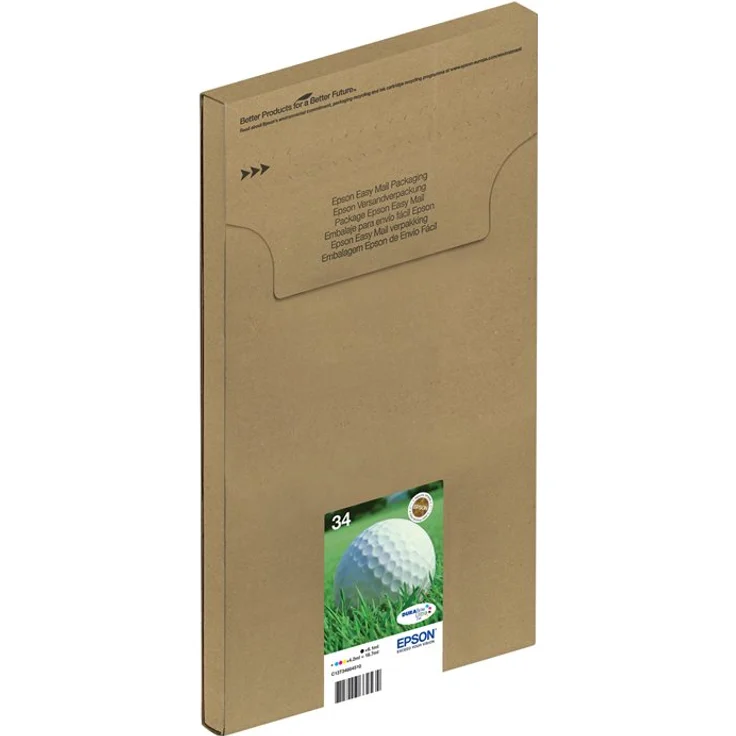 Epson Original 34 Tinte Golfball (WF-3720DWF WF-3725DWF, Amazon Dash Replenishment) Multipack 4-farbig – Bild 6
