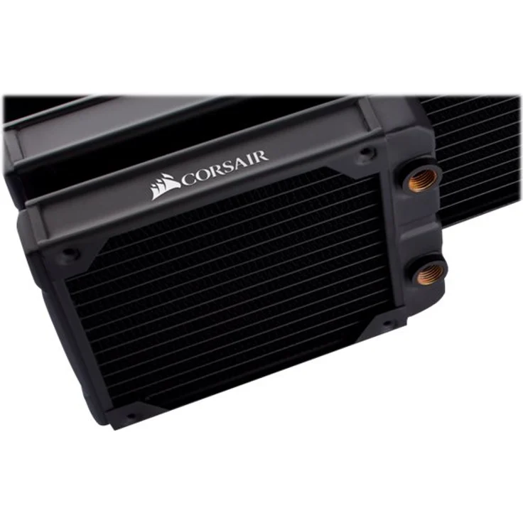Corsair Hydro X Series, XR5 140 mm Radiator (Einzelne 140-mm-Lüfterbefestigungen, Einfache Installation, Hochwertige Polyurethan-Beschichtung, Integrierte Schraubenführungen) Schwarz - Preisvergleich – Bild 3