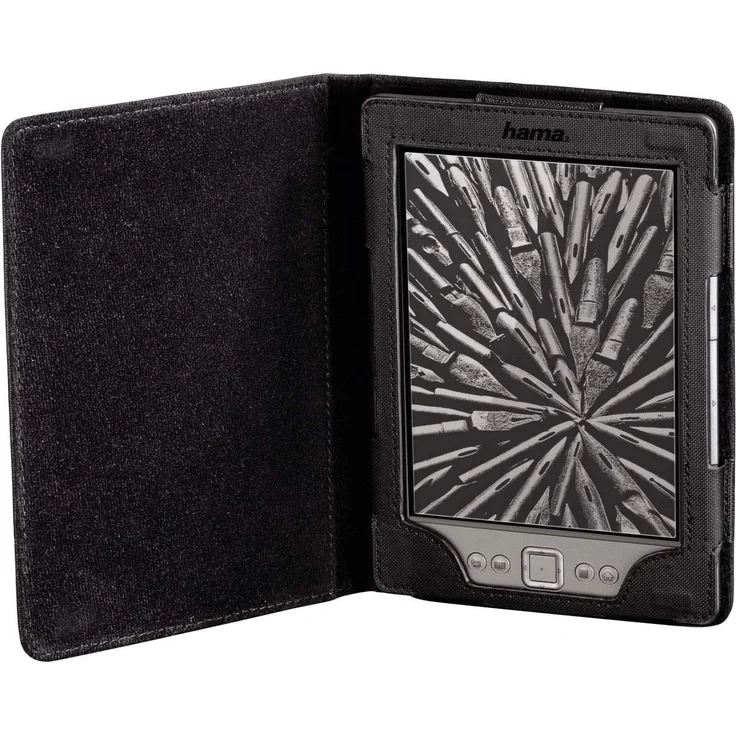 Hülle für Kindle WiFi-Paperwhite und Kobo Touch-Glo, schwarz – Bild 2