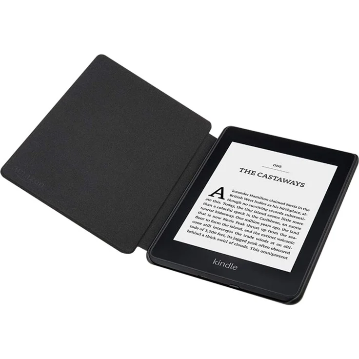 Amazon Kindle Paperwhite-Lederhülle, kompatibel mit der 10. Generation (2018), Schwarz – Bild 2