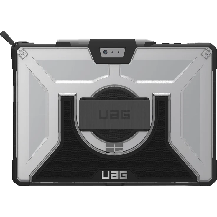 Urban Armor Gear Plasma Hülle für Microsoft Surface Pro 7 - Pro 6 - Pro 5 - Pro 4 (Microsoft zertifiziert, Type-Cover kompatibel, Surface Pen Halterung, Standfunktion, Schultergurt) - transparent – Bild 4