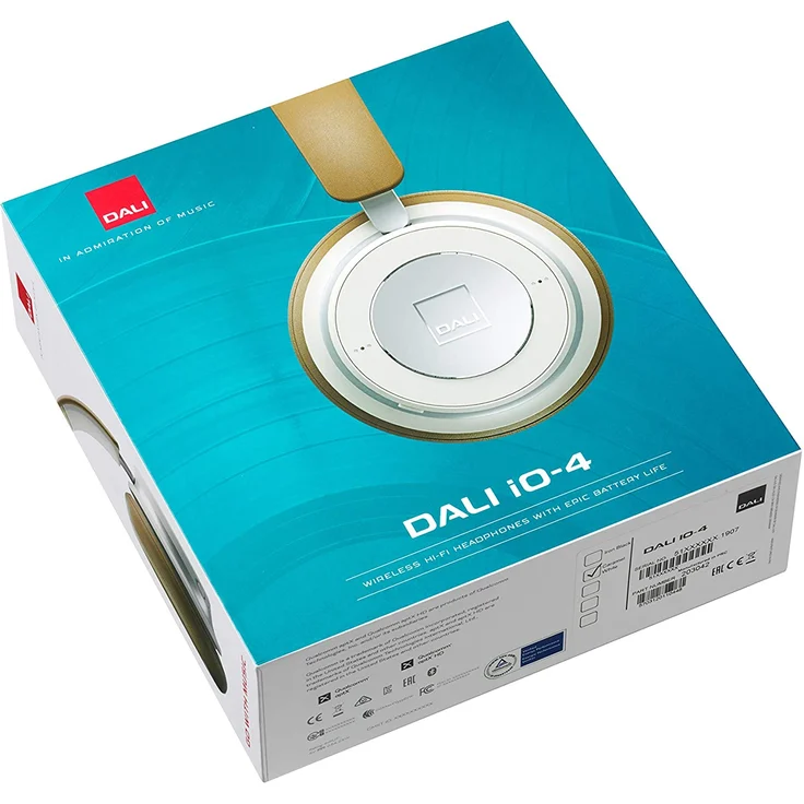 Dali iO-4 Caramel White, Over-Ear-Kopfhörer, weiß, beige – Bild 6