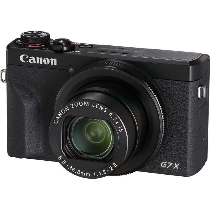 Canon PowerShot G7 X Mark III Digitalkamera (20,1 MP, 4,2-fach optischer Zoom, 7,5cm (3 Zoll) LCD-Touchscreen, klappbar, DIGIC 8, 4K, Full-HD, WLAN, Bluetooth, Blendenautomatik, Zeitautomatik) schwarz – Bild 3
