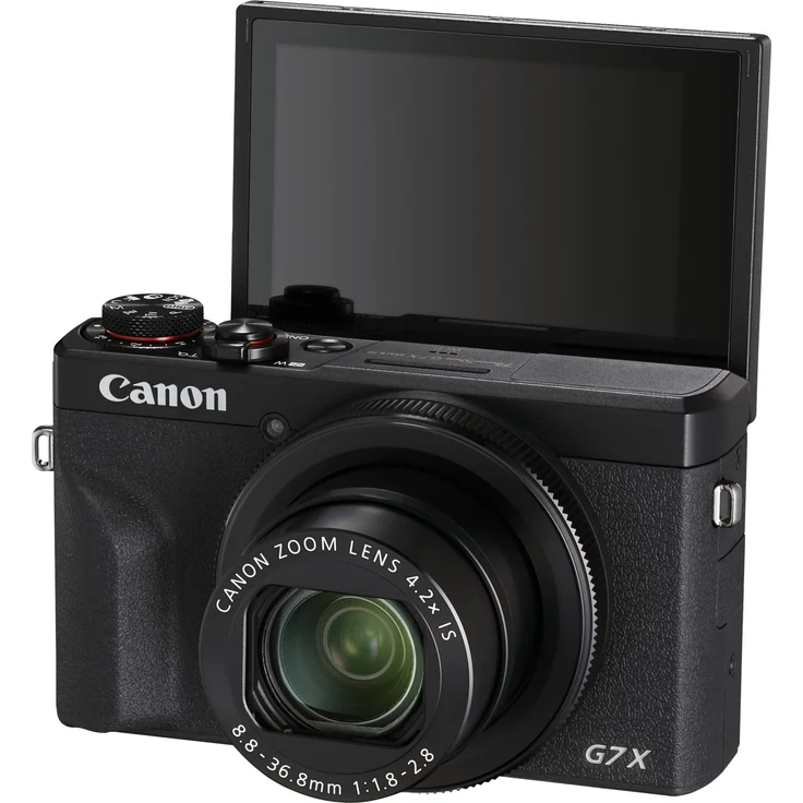 Canon PowerShot G7 X Mark III Digitalkamera (20,1 MP, 4,2-fach optischer Zoom, 7,5cm (3 Zoll) LCD-Touchscreen, klappbar, DIGIC 8, 4K, Full-HD, WLAN, Bluetooth, Blendenautomatik, Zeitautomatik) schwarz – Bild 9