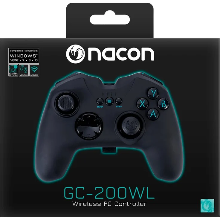 Nacon GC-200WL Wireless PC Controller Schwarz (NA359060) (PC) – Bild 7